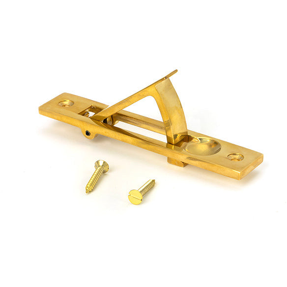 From The Anvil - 125mm x 25mm Edge Pull - Polished Brass - 47173 - Choice Handles