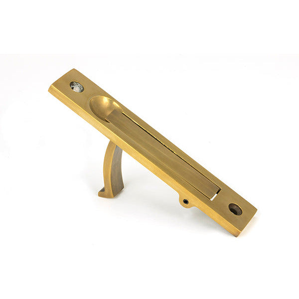 From The Anvil - 125mm x 25mm Edge Pull - Aged Brass - 48332 - Choice Handles