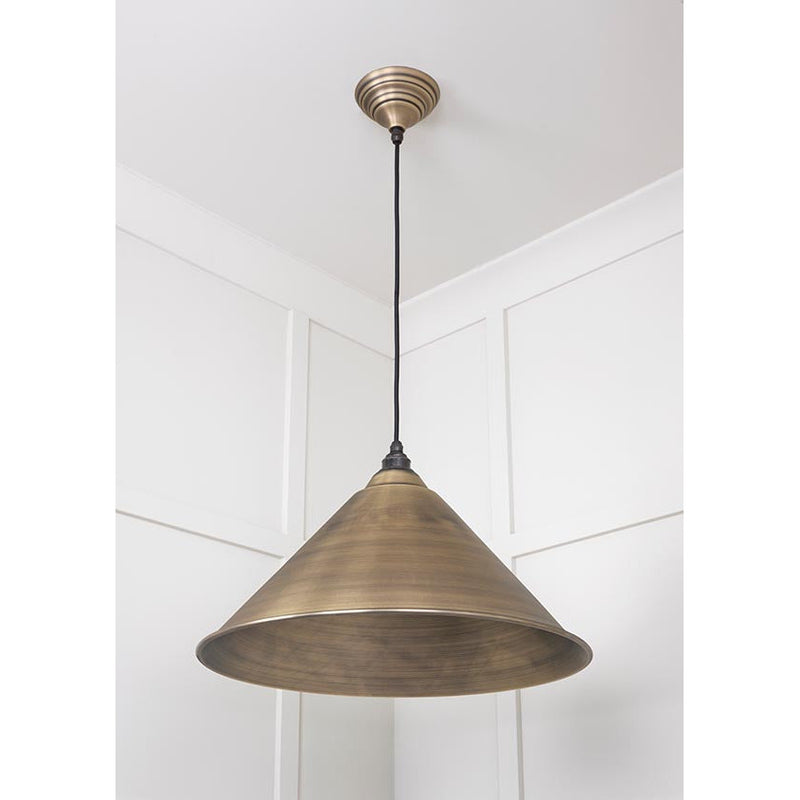 From The Anvil - Hockley Pendant - Aged Brass - 49499 - Choice Handles