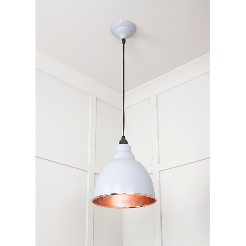 From The Anvil - Brindley Pendant in Birch - Smooth Copper - 49500SBI - Choice Handles