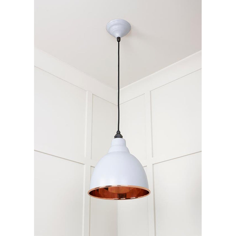 From The Anvil - Brindley Pendant in Birch - Smooth Copper - 49500SBI - Choice Handles