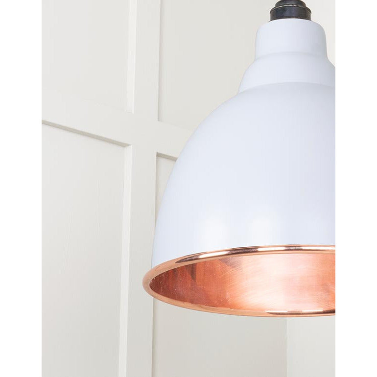 From The Anvil - Brindley Pendant in Birch - Smooth Copper - 49500SBI - Choice Handles