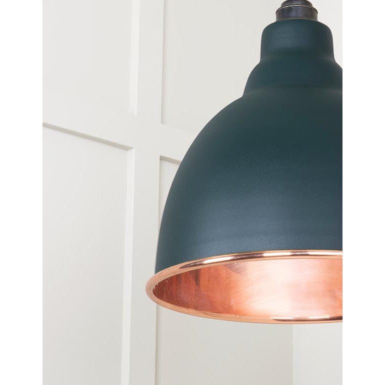 From The Anvil - Brindley Pendant in Dingle - Smooth Copper - 49500SDI - Choice Handles