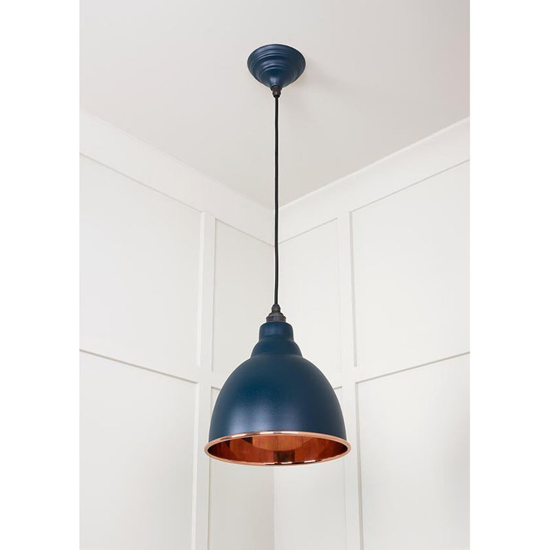 From The Anvil - Brindley Pendant in Dusk - Smooth Copper - 49500SDU - Choice Handles