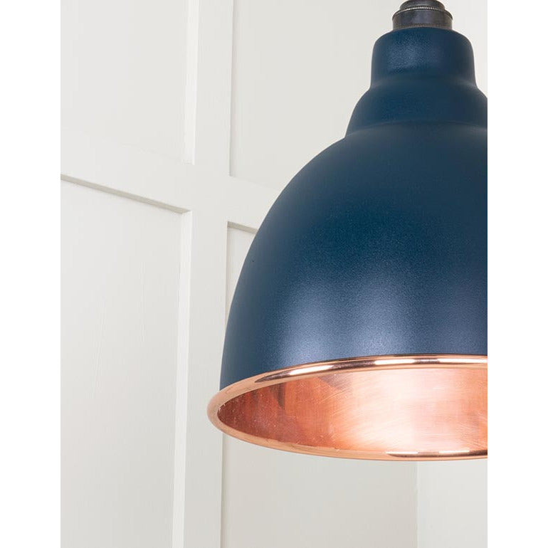 From The Anvil - Brindley Pendant in Dusk - Smooth Copper - 49500SDU - Choice Handles