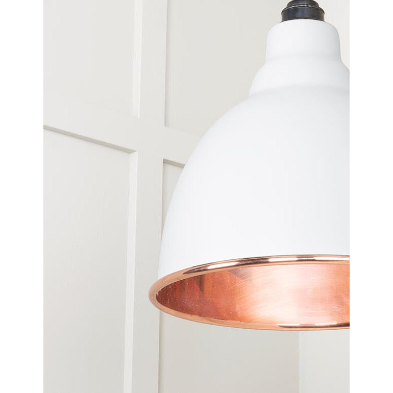 From The Anvil - Brindley Pendant in Flock - Smooth Copper - 49500SF - Choice Handles