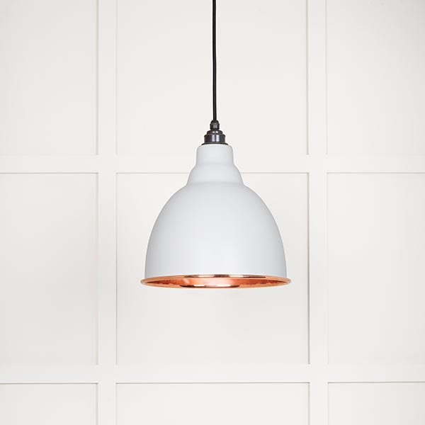 From The Anvil - Brindley Pendant in Flock - Smooth Copper - 49500SF - Choice Handles