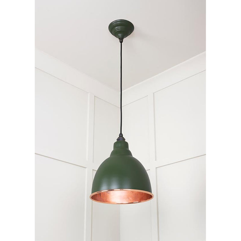 From The Anvil - Brindley Pendant in Heath - Smooth Copper - 49500SH - Choice Handles