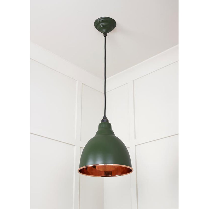 From The Anvil - Brindley Pendant in Heath - Smooth Copper - 49500SH - Choice Handles