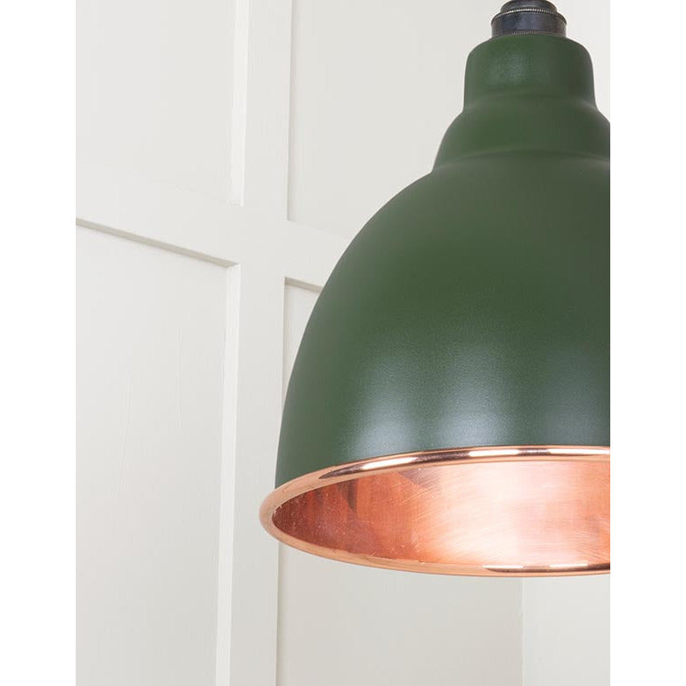 From The Anvil - Brindley Pendant in Heath - Smooth Copper - 49500SH - Choice Handles