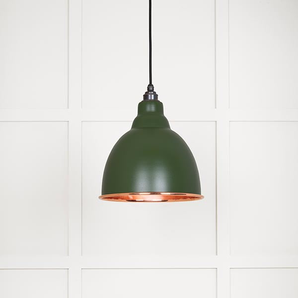 From The Anvil - Brindley Pendant in Heath - Smooth Copper - 49500SH - Choice Handles