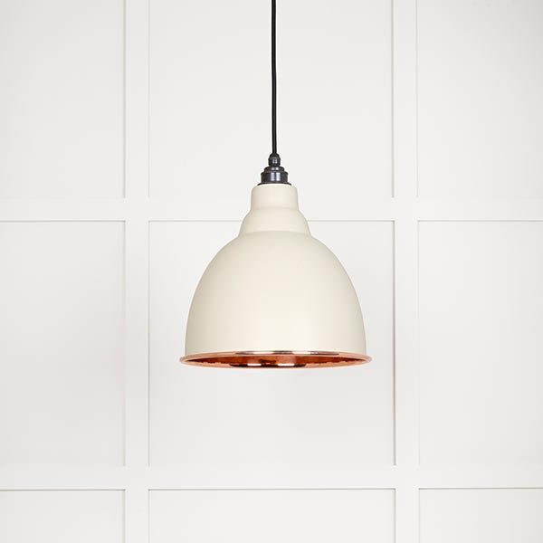 From The Anvil - Brindley Pendant in Teasel - Smooth Copper - 49500STE - Choice Handles