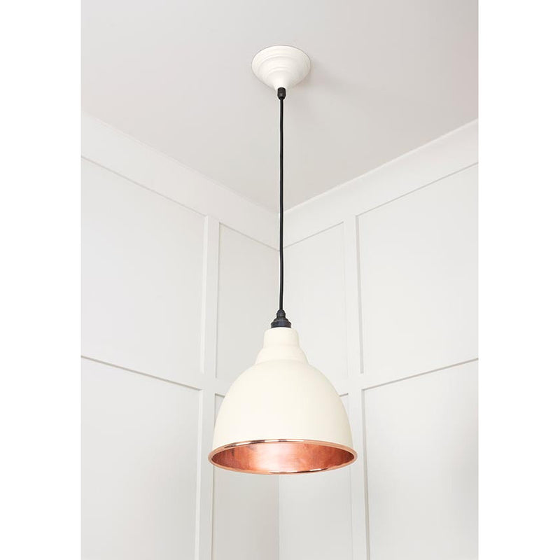 From The Anvil - Brindley Pendant in Teasel - Smooth Copper - 49500STE - Choice Handles