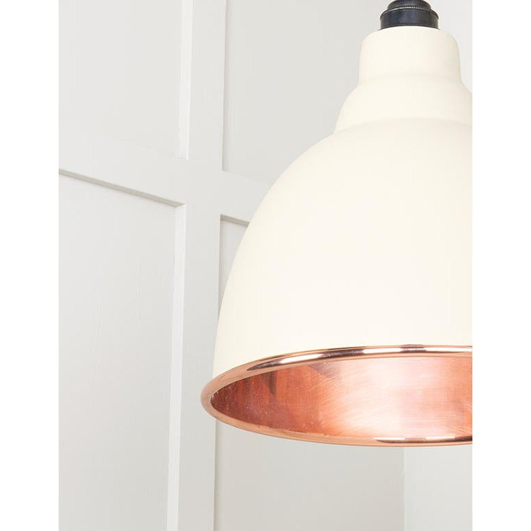 From The Anvil - Brindley Pendant in Teasel - Smooth Copper - 49500STE - Choice Handles