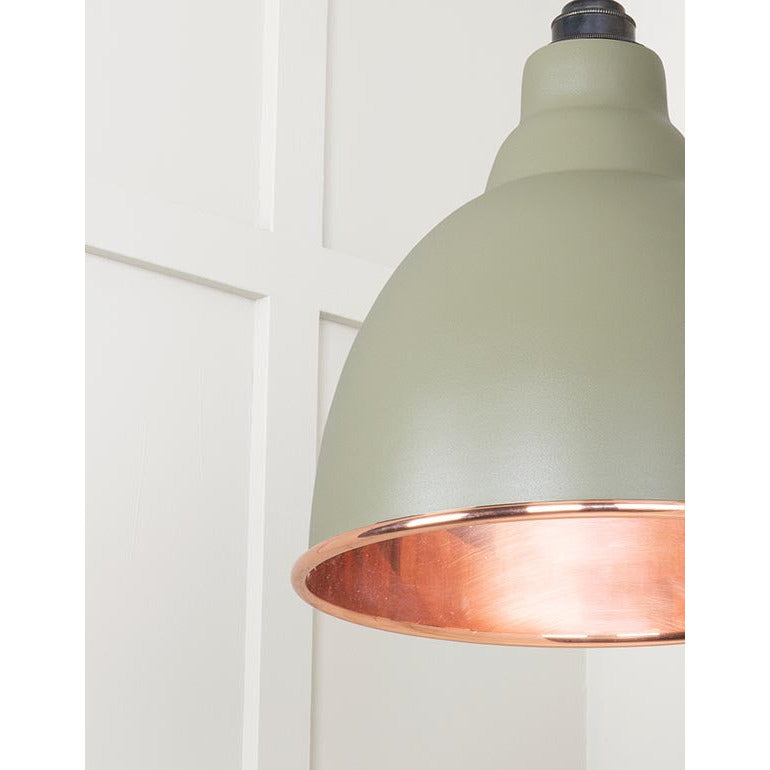 From The Anvil - Brindley Pendant in Tump - Smooth Copper - 49500STU - Choice Handles