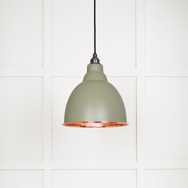 From The Anvil - Brindley Pendant in Tump - Smooth Copper - 49500STU - Choice Handles