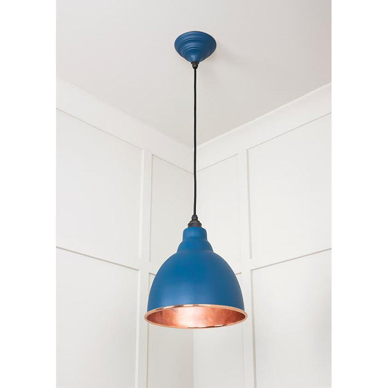 From The Anvil - Brindley Pendant in Upstream - Smooth Copper - 49500SU - Choice Handles