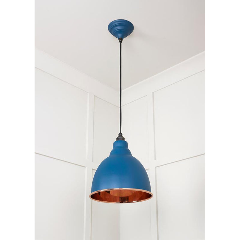 From The Anvil - Brindley Pendant in Upstream - Smooth Copper - 49500SU - Choice Handles