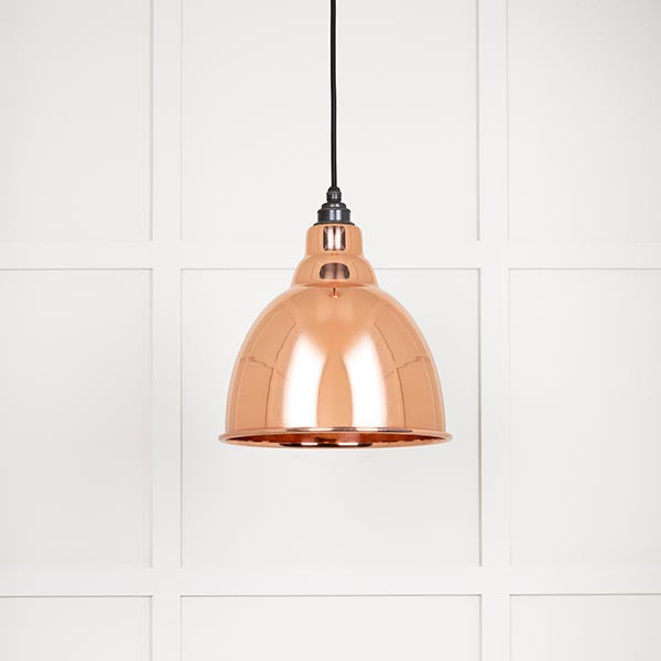 From The Anvil - Brindley Pendant - Smooth Copper - 49500S - Choice Handles