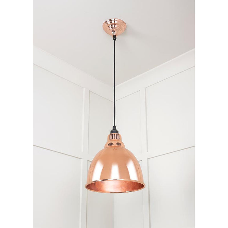 From The Anvil - Brindley Pendant - Smooth Copper - 49500S - Choice Handles