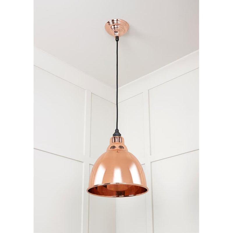 From The Anvil - Brindley Pendant - Smooth Copper - 49500S - Choice Handles