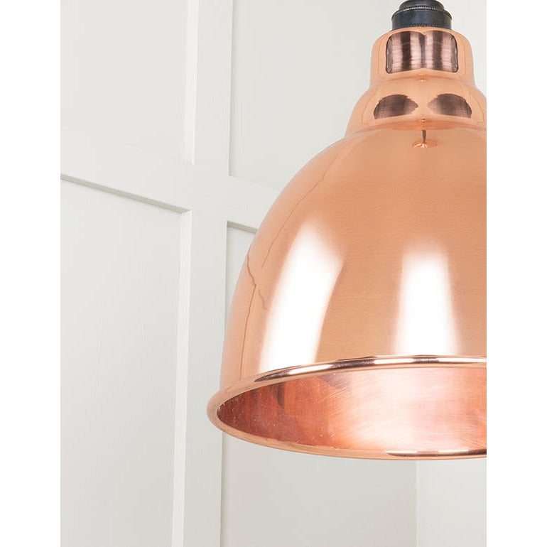 From The Anvil - Brindley Pendant - Smooth Copper - 49500S - Choice Handles