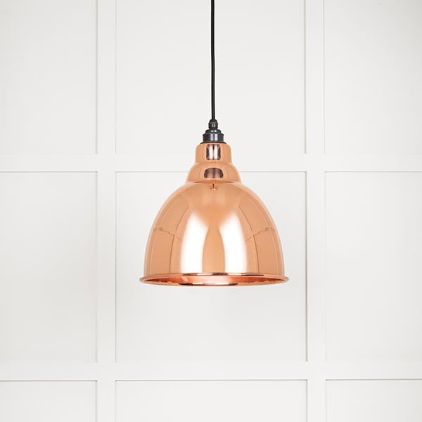 From The Anvil - Brindley Pendant - Smooth Copper - 49500S - Choice Handles