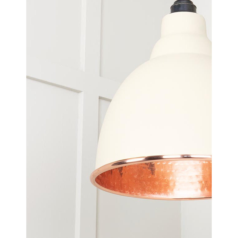 From The Anvil - Brindley Pendant in Teasel - Hammered Copper - 49500TE - Choice Handles