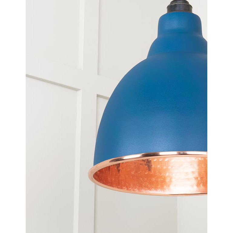 From The Anvil - Brindley Pendant in Upstream - Hammered Copper - 49500U - Choice Handles