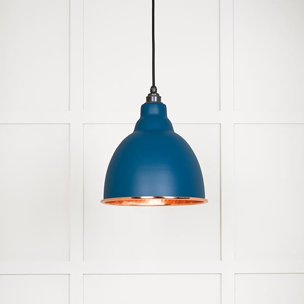 From The Anvil - Brindley Pendant in Upstream - Hammered Copper - 49500U - Choice Handles