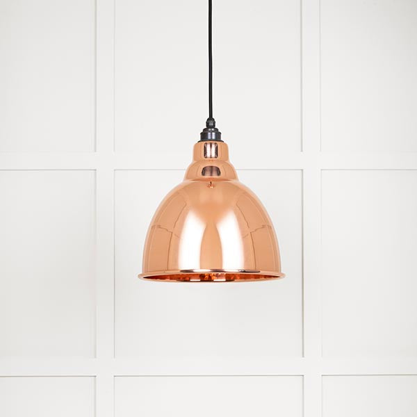 From The Anvil - Brindley Pendant - Hammered Copper - 49500 - Choice Handles