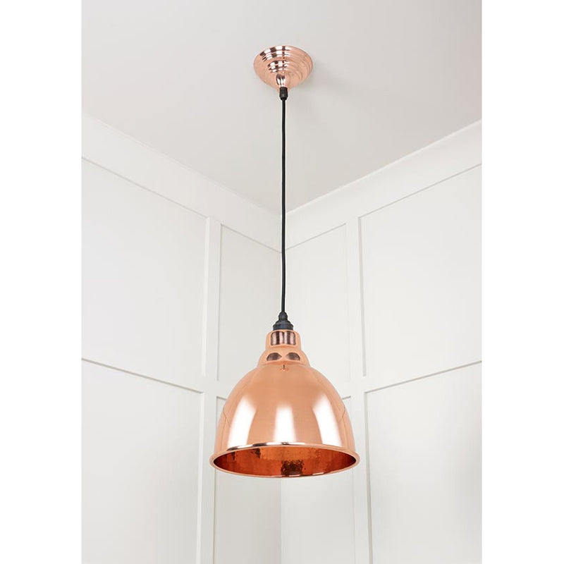 From The Anvil - Brindley Pendant - Hammered Copper - 49500 - Choice Handles