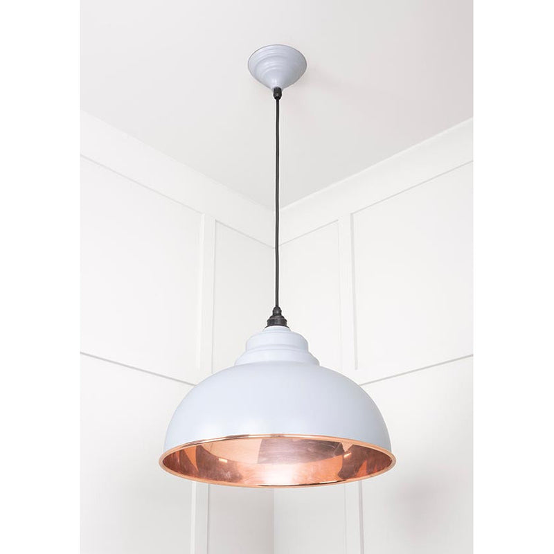 From The Anvil - Harborne Pendant in Birch - Smooth Copper - 49501SBI - Choice Handles