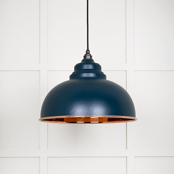 From The Anvil - Harborne Pendant in Dusk - Smooth Copper - 49501SDU - Choice Handles