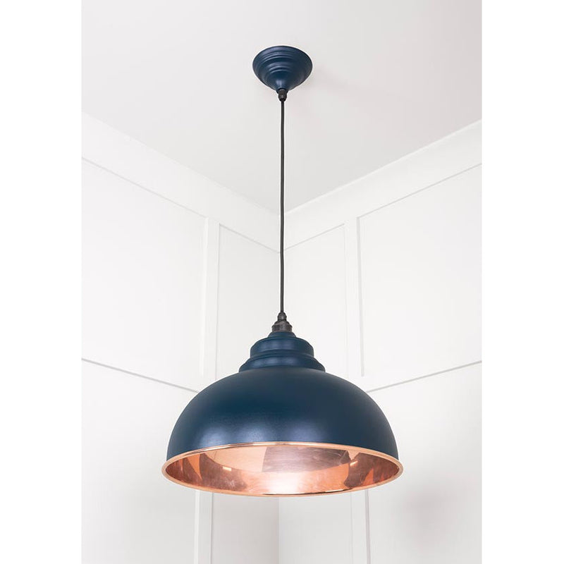 From The Anvil - Harborne Pendant in Dusk - Smooth Copper - 49501SDU - Choice Handles