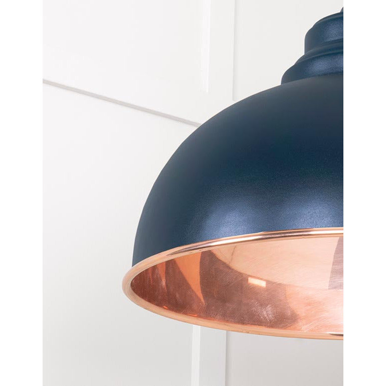 From The Anvil - Harborne Pendant in Dusk - Smooth Copper - 49501SDU - Choice Handles