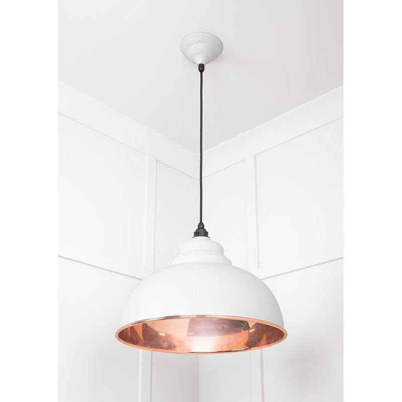 From The Anvil - Harborne Pendant in Flock - Smooth Copper - 49501SF - Choice Handles