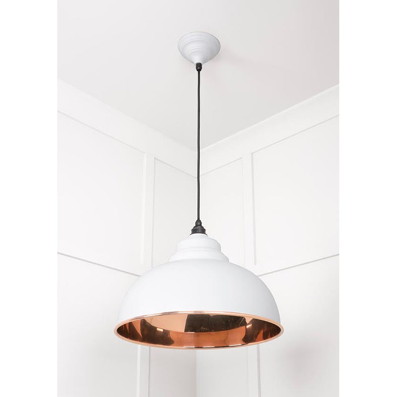 From The Anvil - Harborne Pendant in Flock - Smooth Copper - 49501SF - Choice Handles