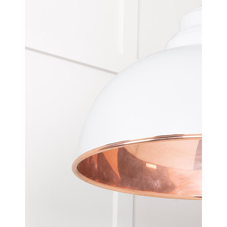 From The Anvil - Harborne Pendant in Flock - Smooth Copper - 49501SF - Choice Handles