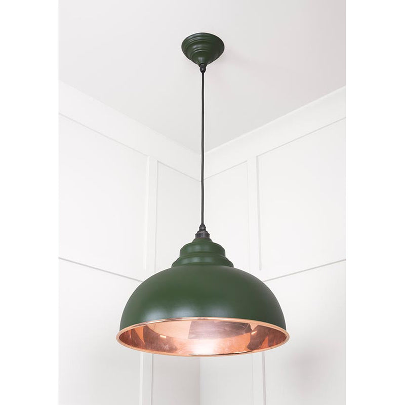 From The Anvil - Harborne Pendant in Heath - Smooth Copper - 49501SH - Choice Handles