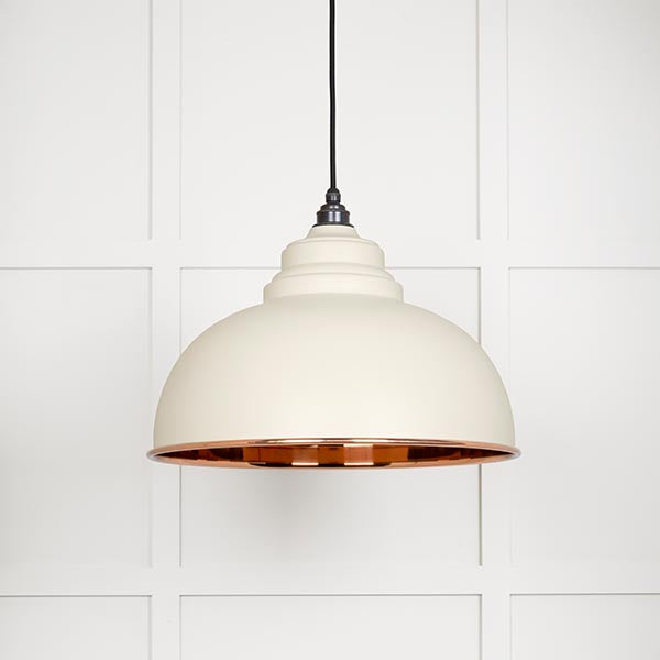 From The Anvil - Harborne Pendant in Teasel - Smooth Copper - 49501STE - Choice Handles