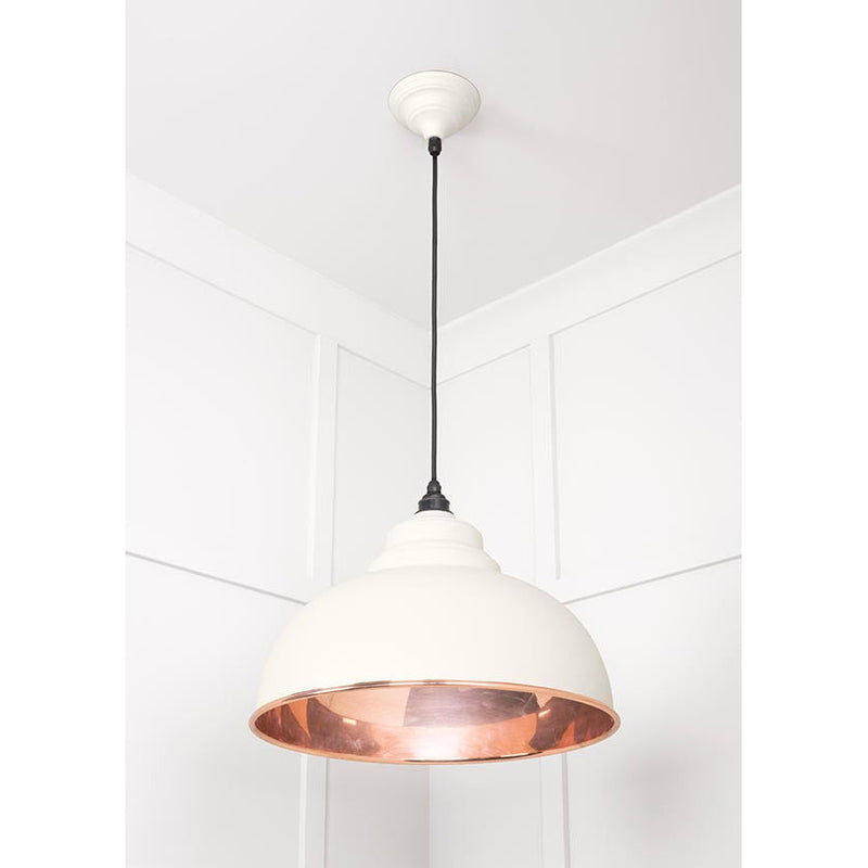 From The Anvil - Harborne Pendant in Teasel - Smooth Copper - 49501STE - Choice Handles