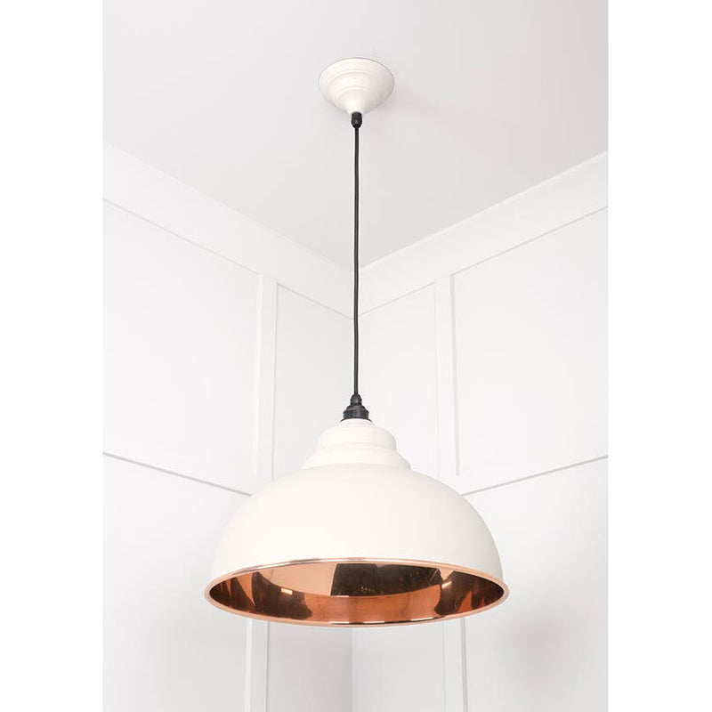 From The Anvil - Harborne Pendant in Teasel - Smooth Copper - 49501STE - Choice Handles