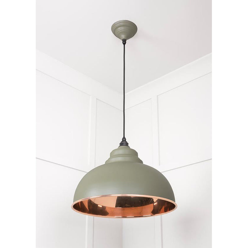 From The Anvil - Harborne Pendant in Tump - Smooth Copper - 49501STU - Choice Handles