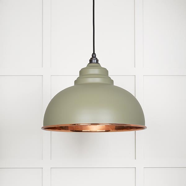 From The Anvil - Harborne Pendant in Tump - Smooth Copper - 49501STU - Choice Handles