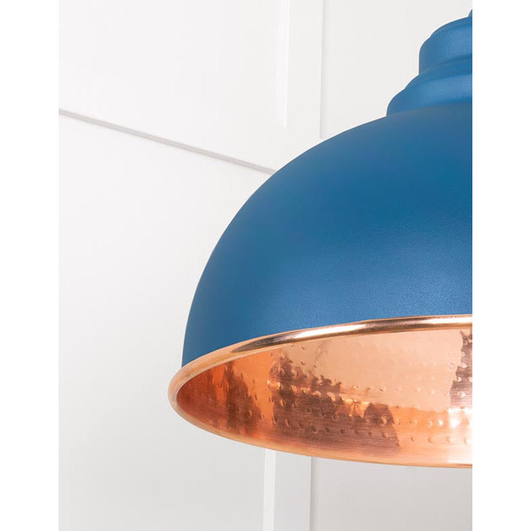 From The Anvil - Harborne Pendant in Upstream - Hammered Copper - 49501U - Choice Handles