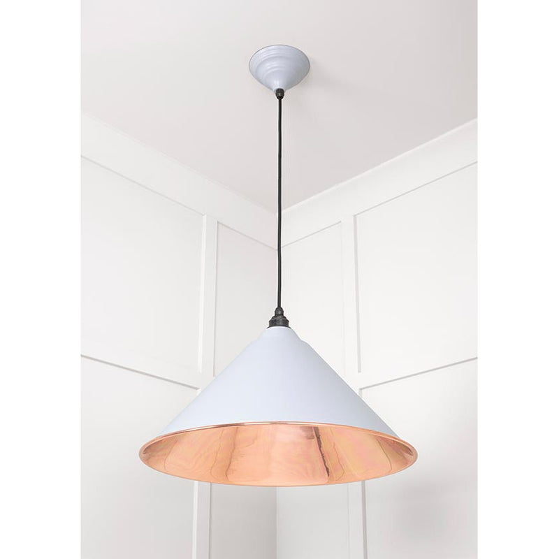 From The Anvil - Hockley Pendant in Birch - Smooth Copper - 49503SBI - Choice Handles