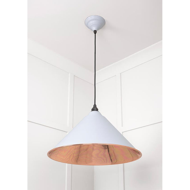 From The Anvil - Hockley Pendant in Birch - Smooth Copper - 49503SBI - Choice Handles