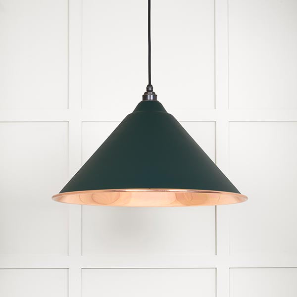 From The Anvil - Hockley Pendant in Dingle - Smooth Copper - 49503SDI - Choice Handles