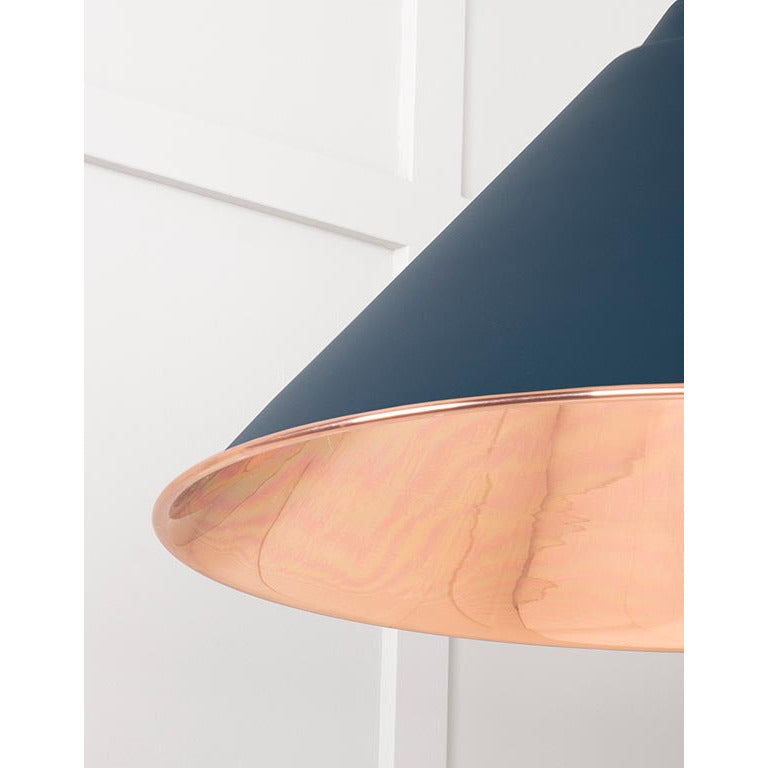 From The Anvil - Hockley Pendant in Dusk - Smooth Copper - 49503SDU - Choice Handles